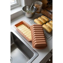 Silicorner Silikon Somon Baton Kek Kalıbı Dubai Çikolatası Kalıbı