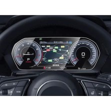 Glassmax Audi A3 Dijital Gösterge Ekran Koruyucu - Kırılmaz Şeffaf Nano Teknoloji