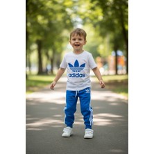 Butik Erkek Çocuk Pamuklu Alt - Üst 2'li Takım Eşofman Takımı