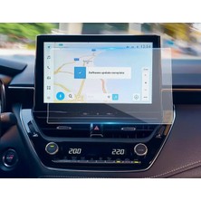 Glassmax Toyota Corolla Cross -Multimedya Ekran Koruyucu- Kırılmaz Şeffaf Nano Teknoloji