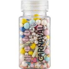 Dr. Gusto Sarı & Gümüş Karışık Süsleme Şekeri 100 gr N:10 – Pasta ve Tatlı Dekor Şekeri