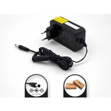 9V 300MA (0.3A) 2.7W 5.5x2.5 mm Iç Eksi (Ters Polarite) Adaptör Retro
