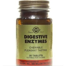 Solgar 50 Tablet Digestive Enzymes Vegan Dostu Aromasız Sindirim Desteği