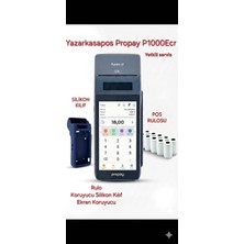 Propay YazarkasaPos P1000 ECR Android 4G ve Wi-Fi (Mali kaydı yapılıp kargoya verilir)
