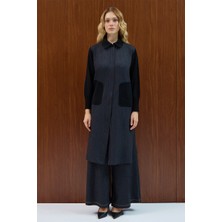 Eskişehir Mağazacılık T26Y-8005 Mıssdalıda Triko Detaylı Denim Spor Kap