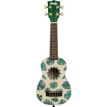Kala Ukadelic Soprano Ukulele (Monstera)