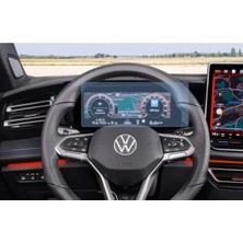 Glassmax Vw Yeni Tiguan 2024-2025 Dijital Gösterge Ekran Koruyucu - Kırılmaz Şeffaf Nano Teknoloji