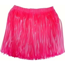 MegaSepet Mey Ithalat® Neon Pembe Hawaii Parti Eteği 40 cm