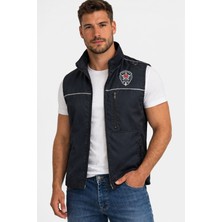 Arthur Erkek Özel Güvenlik Yeleği - Yazlık, Reflektörlü, 3 Cepli, Nakış Işlemeli