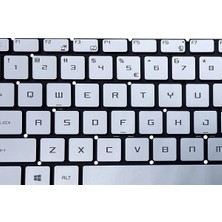 Retro Msı GF63 Thin 12VE-099XTR Klavye Silver Işıklı