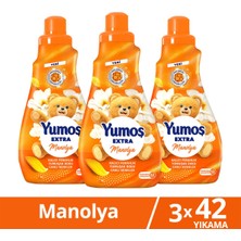 Yumoş Extra Çamaşır Yumuşatıcı Manolya 1008 ml 42 Yıkama X3