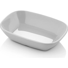 GuvenliPazar 12 Adet 11X7 cm Melamin Kahvaltılık / Mezelik – Bulaşık Makinesinde Yıkanabilir Beyaz Servis Kasesi