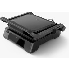 Philips 7000 Serisi Izgara ve Tost Makinesi, Hassas Dijital Kontrol, Izgara Için Tam Açılır, Ayarlanabilir Çıkarılabilir Plakalar, HD6307/70