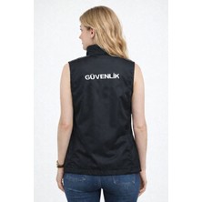 Arthur Nakışlı Kadın Özel Güvenlik Yeleği Yazlık Reflektörlü