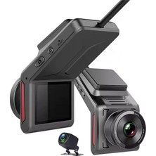 Oranic 4g K18 Ön-Arka Araç Içi Kamera 1080P+480P Gece Görüşlü Gps'li