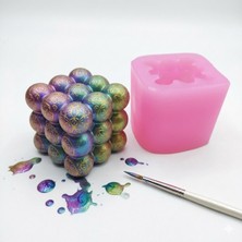 Karakız Buble Büyük Silikon Kalıp 6x6 Cm