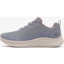 Skechers Bobs Moda Flex Kadın Gri Spor Ayakkabı 117730TK Slt