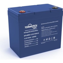 Teknovasyon Arge Tommatech Marine 12.8V 100AH Lifepo4 Abs+Pc Kasa Lityum Batarya