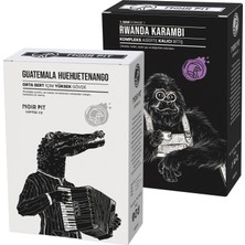 Noir Pit Coffee Co. Rwanda Karambi ve Guatemala Kahve 2X250 G