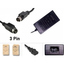 Ncr Termal Pos Barkod Etiket Yazıcı 24V 2.5A 3pin Dın Adaptör Retro