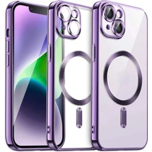 Balkan Grup  Iphone 13 Kılıf Kross Magneticsafe Kapak - Mor