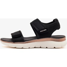 Skechers Summits Kadın Siyah / Pembe Altin Sandalet 163158 Bkrg