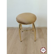 Evko Mobilya Tabure, Bar Taburesi, 4 Adet Tabure, Puf, Bench, Metal Ayaklı Tabure, İç İçe Geçebilen Tabure, Mutfak Balkon Bahçe Taburesi