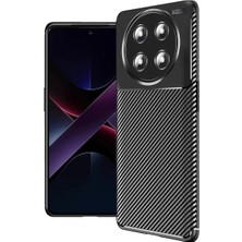 Alvera Honor Magic 7 Lite Kılıf Auto Fus Karbon Kapak - Siyah