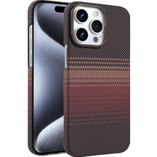 Alvera 15 Pro Max Vega Magsafe Kapak - Çöl Titanyum