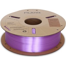 Filamix Pla Sılk Mor Filament 1,75MM 1kg - Bisiparisver