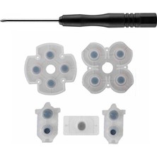Pop Konsol Playstation 4 Tamir 030 040 050 055 İç Lastik Silikon ve Tornavida Seti PS4 Kol Yedek Parça