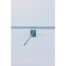 PremiumPort 100 Adet Kanallı Pano Kancası, Raf Kancası, 10 Cm, Dayanıklı ve Pratik