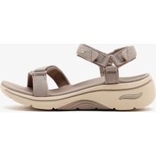 Skechers Go Walk Arch Fit 2.0 Sandal Kadın Bej Sandalet 140876 Tpe