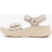 Skechers Max Cushioning Elite 2.0 Sandal Kadın Natürel Sandalet 141617 Nat