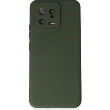 Xciks Collections Mi 13 Kılıf Nano Içi Kadife - Koyu Yeşil