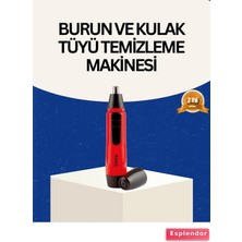 Kırmızı Tüy Temizleme Cihazı, Pilli, Ergonomik, Pratik, Kullanışlı
