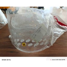 Zeus Marka Gp 608A Şeffaf Vısor:  M Beden 608A Şeffaf Vizör Zeus Marka Gp 608A  Vısor: 608A Krom Şeffaf  Vizör M Beden