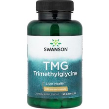 Swanson Tmg Trimethylglycine Betaine Anhydrous Liver Health 500 Mg 90 Capsules