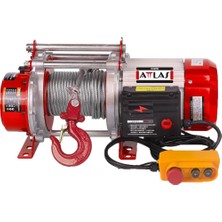 Attlas Atev 1500 Elektrikli Halatlı Vinç Bakır Sargı 750-1500 kg 4000 W – A1202005
