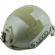 Delta Armory Airsoft Kask Fast Helmet Mh Large/xl Olıve Yesıl (Hlm-08-Mh-Olv-L)