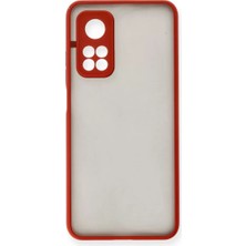 Verto Newface Xiaomi Mi 10T Kılıf Montreal Silikon Kapak - Kırmızı