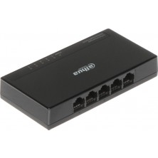 Verto Dahua PFS3005-5GT-L, 5 Port, Gigabit, Yönetilemez, Masaüstü Switch