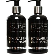 Kuaf Soyulabilir Siyah Cilt Maskesi Pompalı 250 ml x 2 Adet