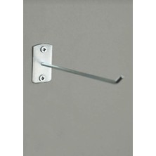 PremiumPort 10 Adet 15 cm Düz Tel Askı, Duvara Montajlı, Dayanıklı ve Pratik Kullanım