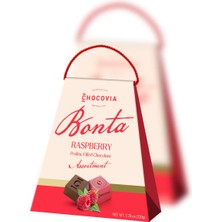 Chocovia Bonta Ahududulu Karışık Hediyelik Çanta Çikolata 220(GR) - Hediyelik Çikolata