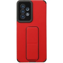 Alvera Galaxy A53 5g Kılıf Mega Standlı - Kırmızı