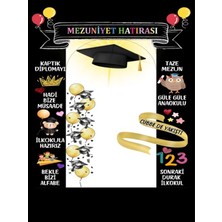 150X200 cm Kumaş Okul Etkinlik Fon , Mezuniyet, Mezuniyet Hatırası