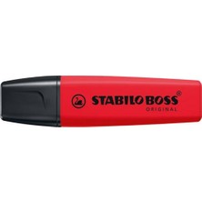 Stabilo Boss Original Naturecolors Fosforlu Kalem - Bayrak Kırmızı 70/48