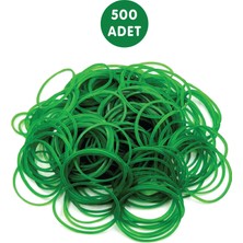 PackMai Yeşil Renk Ambalaj-Paket Lastiği 500 Adet 1,2 mm Kalınlık 6 cm Genişlik