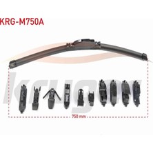 Otoco Sılecek Supurgesı Muz Tıpı 11 Aparatlı 750MM Unıversal
